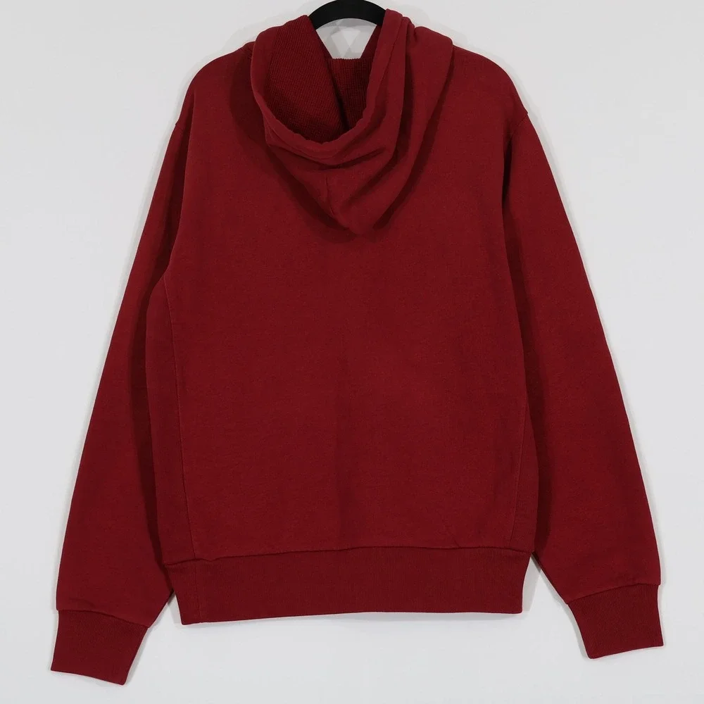 Polo Ralph Lauren Vintage Rowing Hoodie Mens M Burgundy Collegiate Preppy NWT
